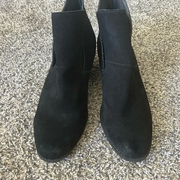 Ruff Hewn Easton black suede leather pull on boots size 10 - Picture 9 of 9